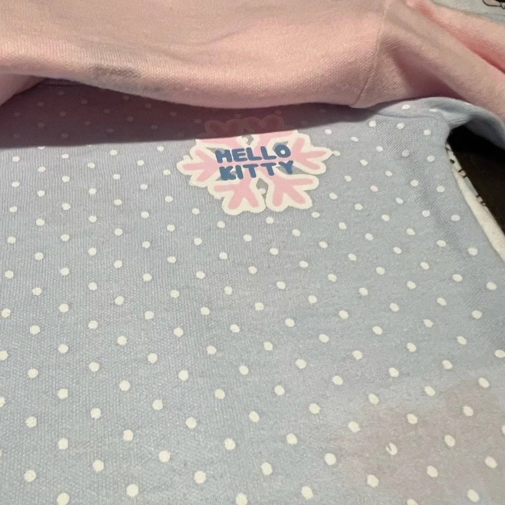 Hello Kitty Baby Girl Long Sleeve Bodysuit Set of 3 Size 3 Months